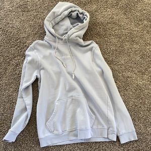 light blue women’s medium hoodie pacsun